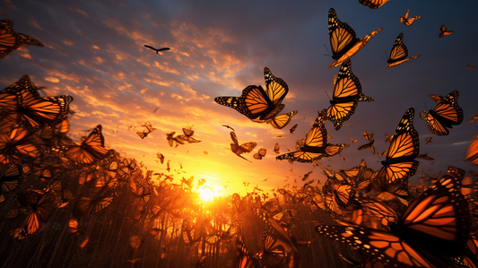 The Wonders of Nature: The Majestic Migration of Monarch Butterflies