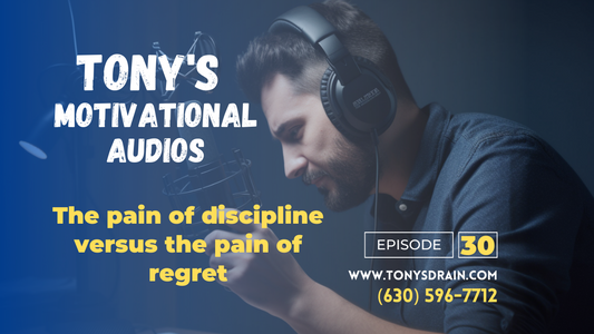 The pain of discipline versus the pain of regret