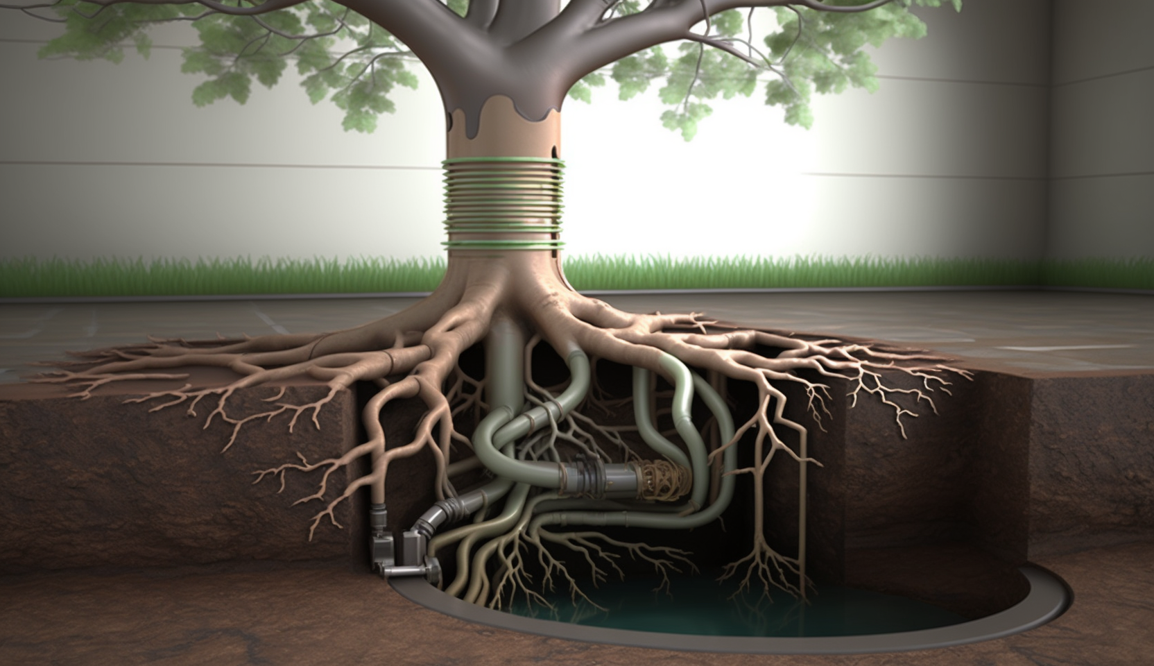 Tree Roots in Pipes - Tony's Drain & Sewer Cleaning
